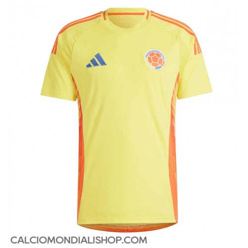 Maglie da calcio Colombia Prima Maglia Copa America 2024 Manica Corta